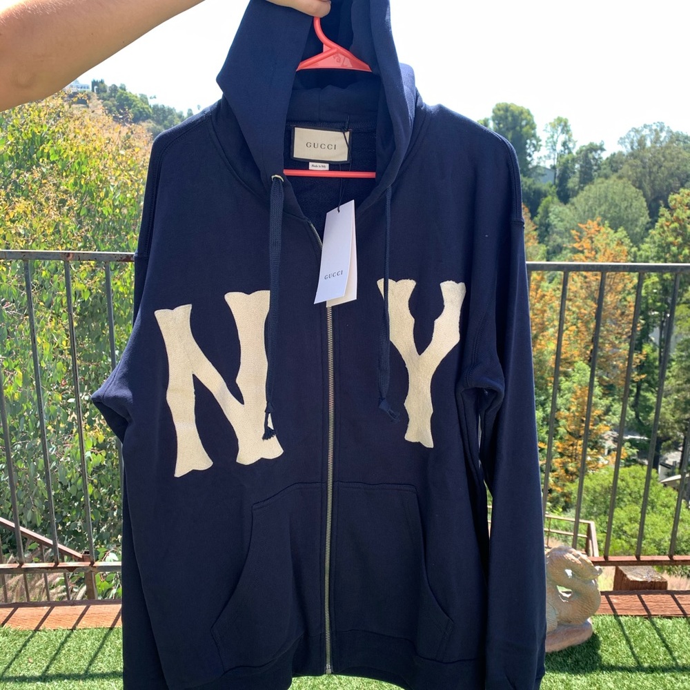 Gucci Sweatshirt with New York Yankees Patch